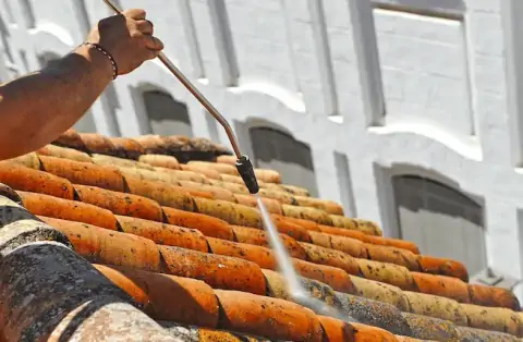 Nettoyage de toitures - Racrange